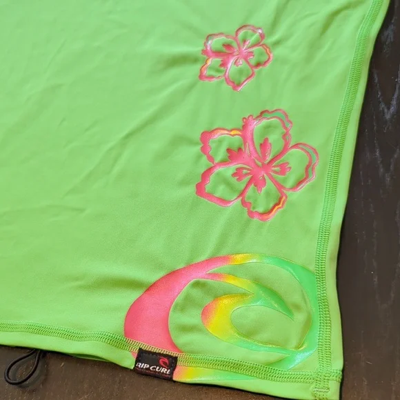 Immaculate vintage RipCurl surf top rash tee T-shirt Y2K surfing, collectible - Picture 11 of 14